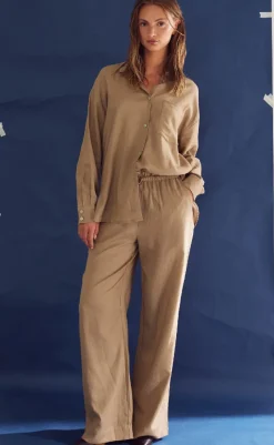 Bluse - Lakelynn - Timber Brown Bluser