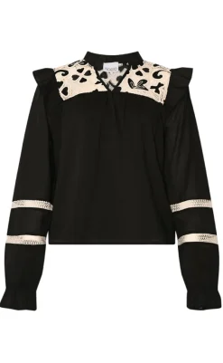 Best Bluse - Salba - Black Bluser