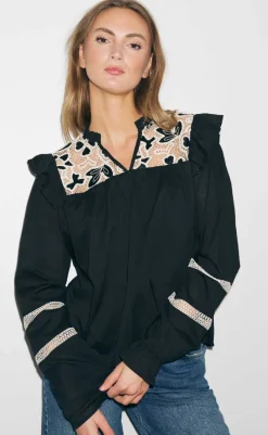 Best Bluse - Salba - Black Bluser