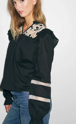 Best Bluse - Salba - Black Bluser