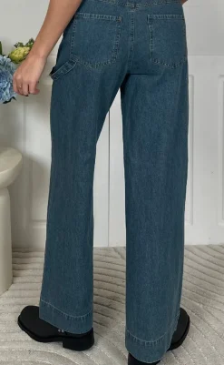 Sale Bukser - Kandice - Vintage Blue Wash Bukser & Jeans