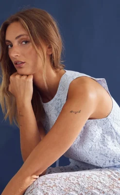 Discount Bukser - Shelly - Air Blue Bukser & Jeans