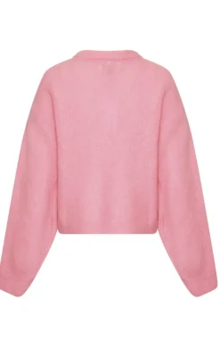 New Cardigan - Kae - Blush Striktrøjer & Sweat|Cardigans