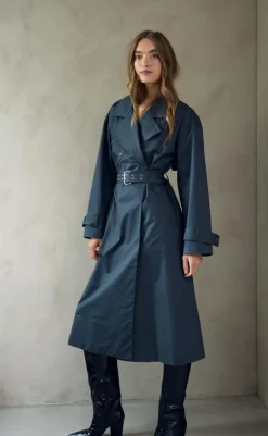 Sale Frakke - Kenadee - Asphalt Grey Jakker & Frakker|Alt Overtøj