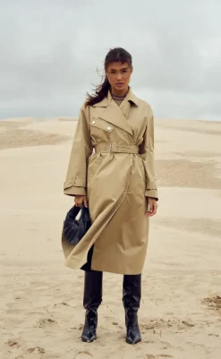 Discount Frakke - Kenadee - Warm Sand Jakker & Frakker|Alt Overtøj