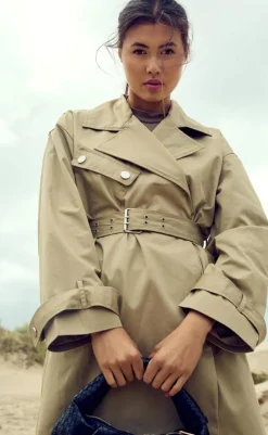 Discount Frakke - Kenadee - Warm Sand Jakker & Frakker|Alt Overtøj