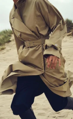 Discount Frakke - Kenadee - Warm Sand Jakker & Frakker|Alt Overtøj