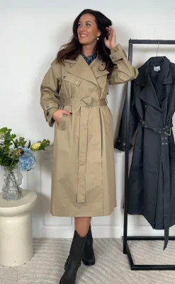 Discount Frakke - Kenadee - Warm Sand Jakker & Frakker|Alt Overtøj