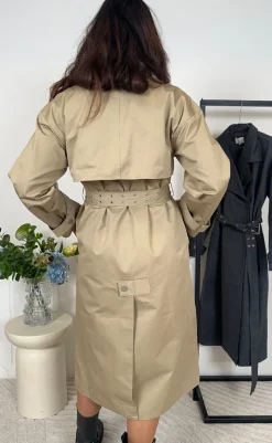 Discount Frakke - Kenadee - Warm Sand Jakker & Frakker|Alt Overtøj