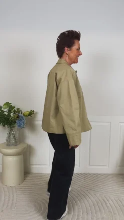 New Jakke - Kaisa - Warm Sand Jakker & Frakker|Alt Overtøj