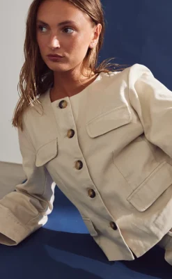 New Jakke - Laylah - Ivory Jakker & Frakker|Alt Overtøj