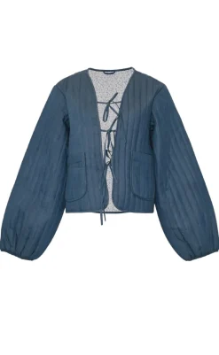 Best Jakke - Lori - Calla Denim Print Jakker & Frakker|Alt Overtøj