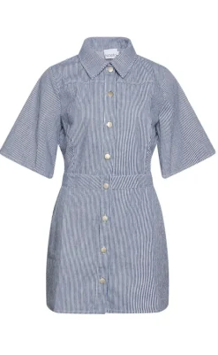 Outlet Kjole - Benita - Light Blue Kjoler