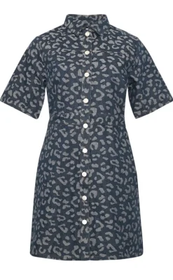 New Kjole - Benita - Mid Blue Wash Kjoler