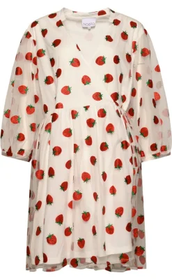 Sale Kjole - Berry Wrap - Red Mix Kjoler