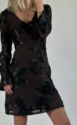 Kjole - Joanette - Chocolate Black Kjoler