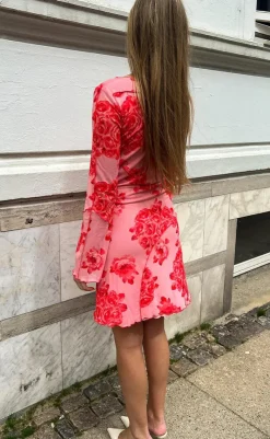 Outlet Kjole - Joanna - Rose Print Kjoler