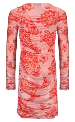Outlet Kjole - Joanna - Rose Print Kjoler