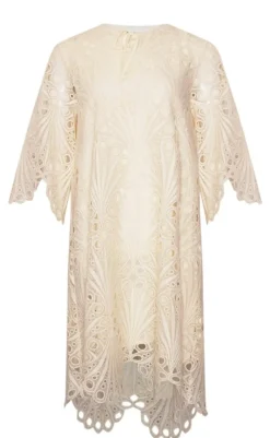 Discount Kjole - Kalona - Ivory Kjoler