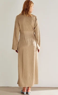 Best Kjole - Kamey - Timber Brown Kjoler