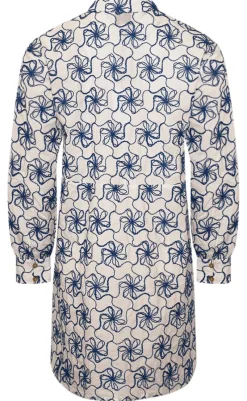 Sale Kjole - Karene - White Blue Combo Kjoler