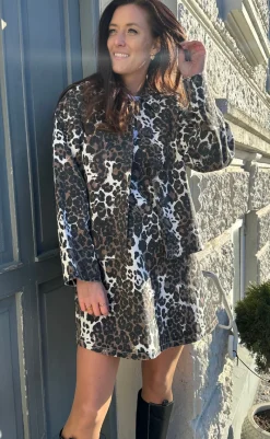 Outlet Kjole - Kela - Teleah Print Kjoler