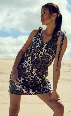 Outlet Kjole - Kela - Teleah Print Kjoler