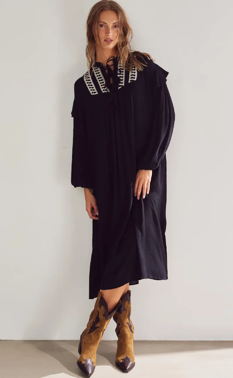 Online Kjole - Keysanna - Black Kjoler