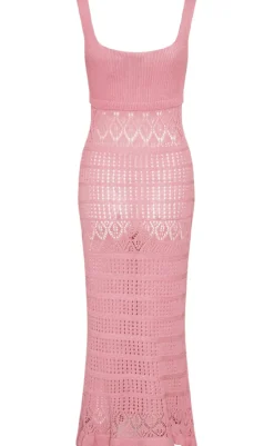 Discount Kjole - Lacey - Pink Kjoler