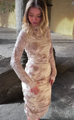 Discount Kjole - Lavinia LS - Ivory Kjoler