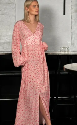 Kjole - Lilith - Cheryl Pink Print Kjoler
