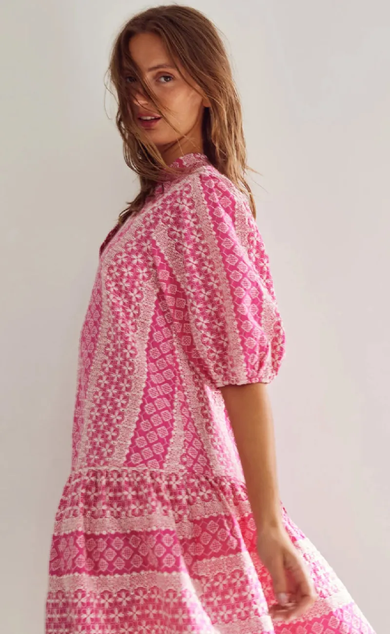 Outlet Kjole - Lillianna - Pink Sugar Kjoler