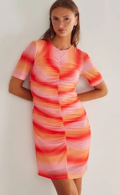 New Kjole - Linda - Chiara Sunset Print Kjoler