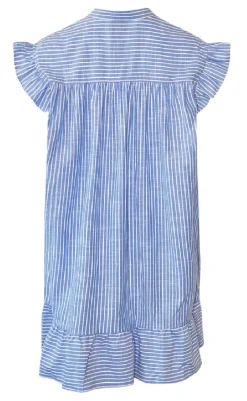 Online Kjole - Linnea - Blue Stripe Kjoler
