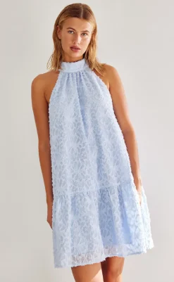 Sale Kjole - London - Air Blue Kjoler