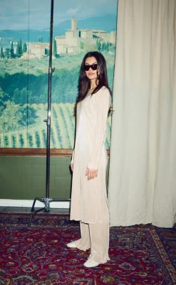 Kjole - Mae Slim - Champagne Kjoler