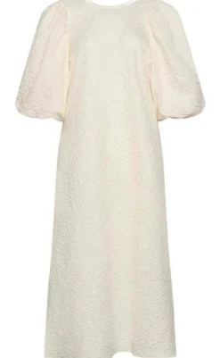 Discount Kjole - Reno Pastis Long - Cream Kjoler