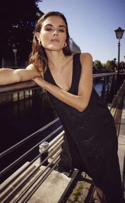 Kjole - Samara - Black Kjoler