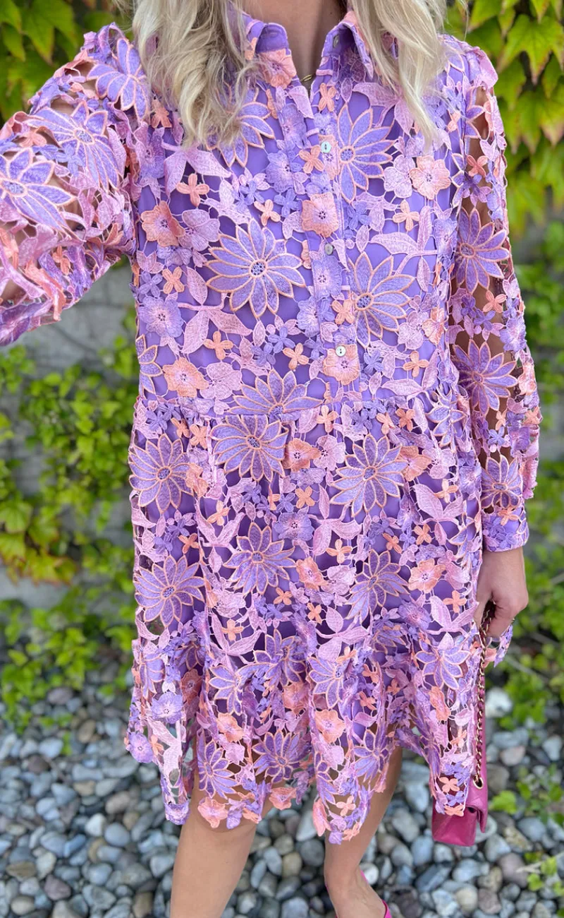 Clearance Kjole - Star - Lilac Mix Kjoler