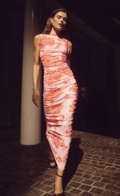 Hot Kjole - Sutton - Rose Print Kjoler