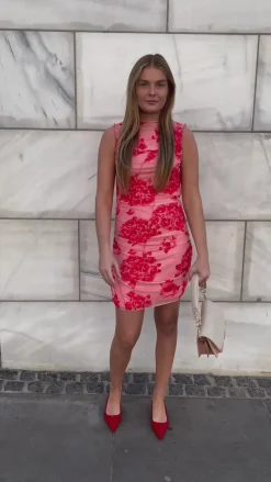 Online Kjole - Sutton Short - Rose Print Kjoler