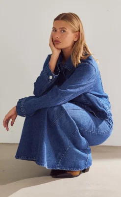 New Nederdel - Legacy - Blue Denim Nederdele