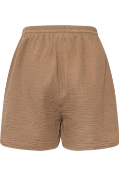Online Shorts - Suri - Timber Brown Shorts