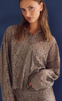 Online Skjorte - Julie - Timber Brown Skjorter