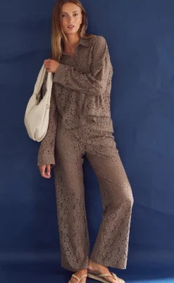 Online Skjorte - Julie - Timber Brown Skjorter