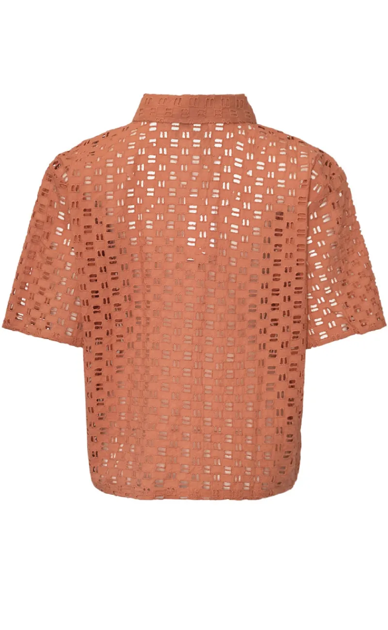 Outlet Skjorte - Kealy - Terracotta Skjorter
