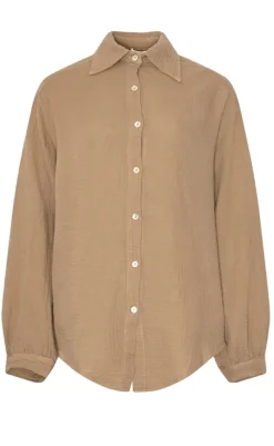 Discount Skjorte - Suri - Timber Brown Skjorter
