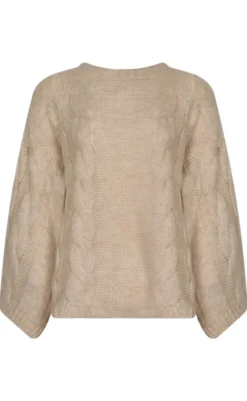 New Strik - Lyza - Ivory Striktrøjer & Sweat