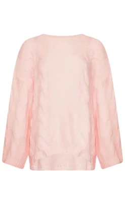 Online Strik - Lyza Short - Dusty Pink Striktrøjer & Sweat