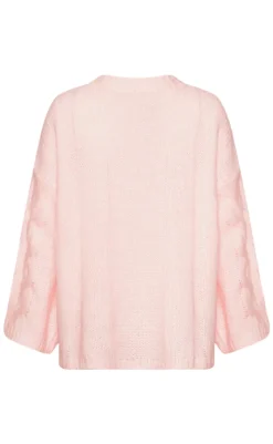 Online Strik - Lyza Short - Dusty Pink Striktrøjer & Sweat